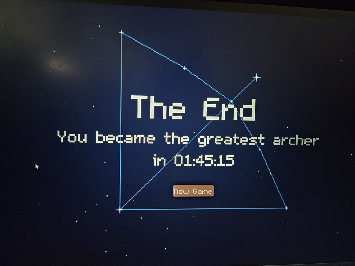 TheLegend_BS's tweet photo. Accidental speedrun on my first play though ? https://t.co/Vqg72cwXxV