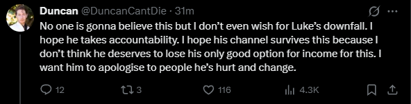 sacred tweet media
