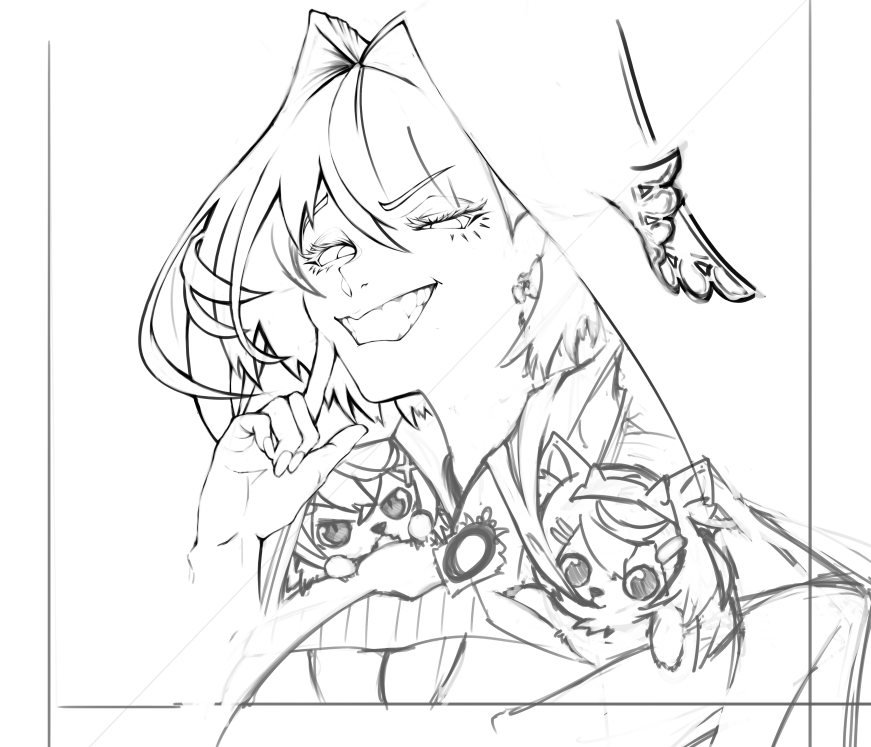 MessiaenWesley's tweet photo. Didn't get it ready before the start of EN Reco but we still got a whole week!! Work in progress! 
#ENreco #Kronillust #FWMCpix https://t.co/KCTLglw6Ln