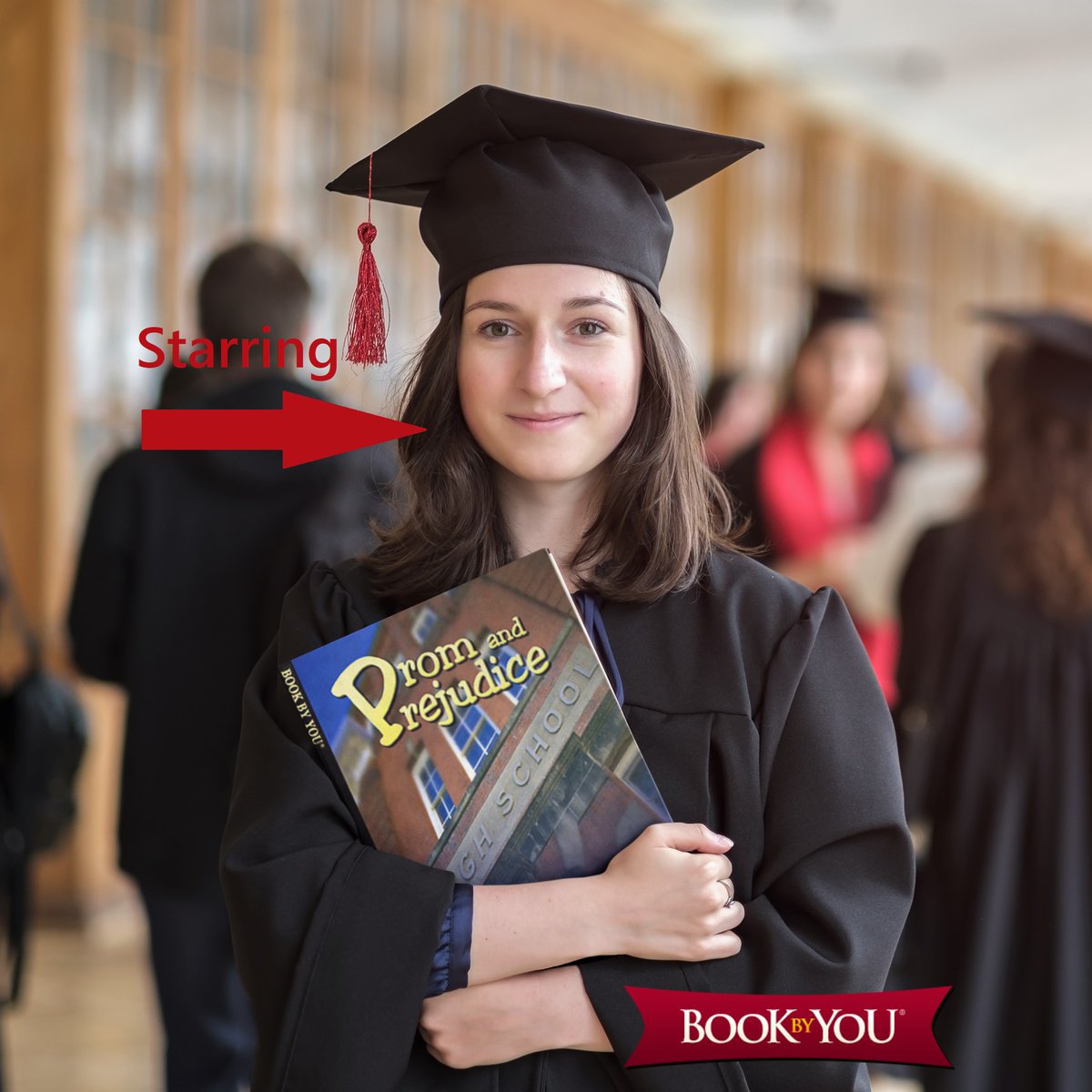 BookByYou's tweet photo. 🎓 Graduation gift idea: make them the STAR of their own high school novel.

Prom and Prejudice is a personalized story filled with prom drama, friendships &amp; romance.

📚 Paperback, hardcover &amp; instant eBook available.

#Graduation #GradGift #PersonalizedBook #ClassOf2026 https://t.co/LJh8vRkzF7