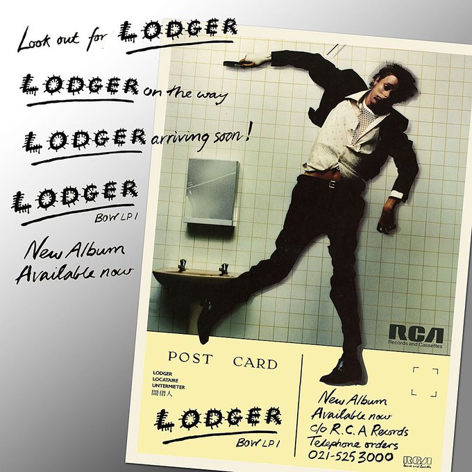 dark_shark's tweet photo. David Bowie's album Lodger was released on May 25, 1979 #BrianEno https://t.co/v3wAYdWEph