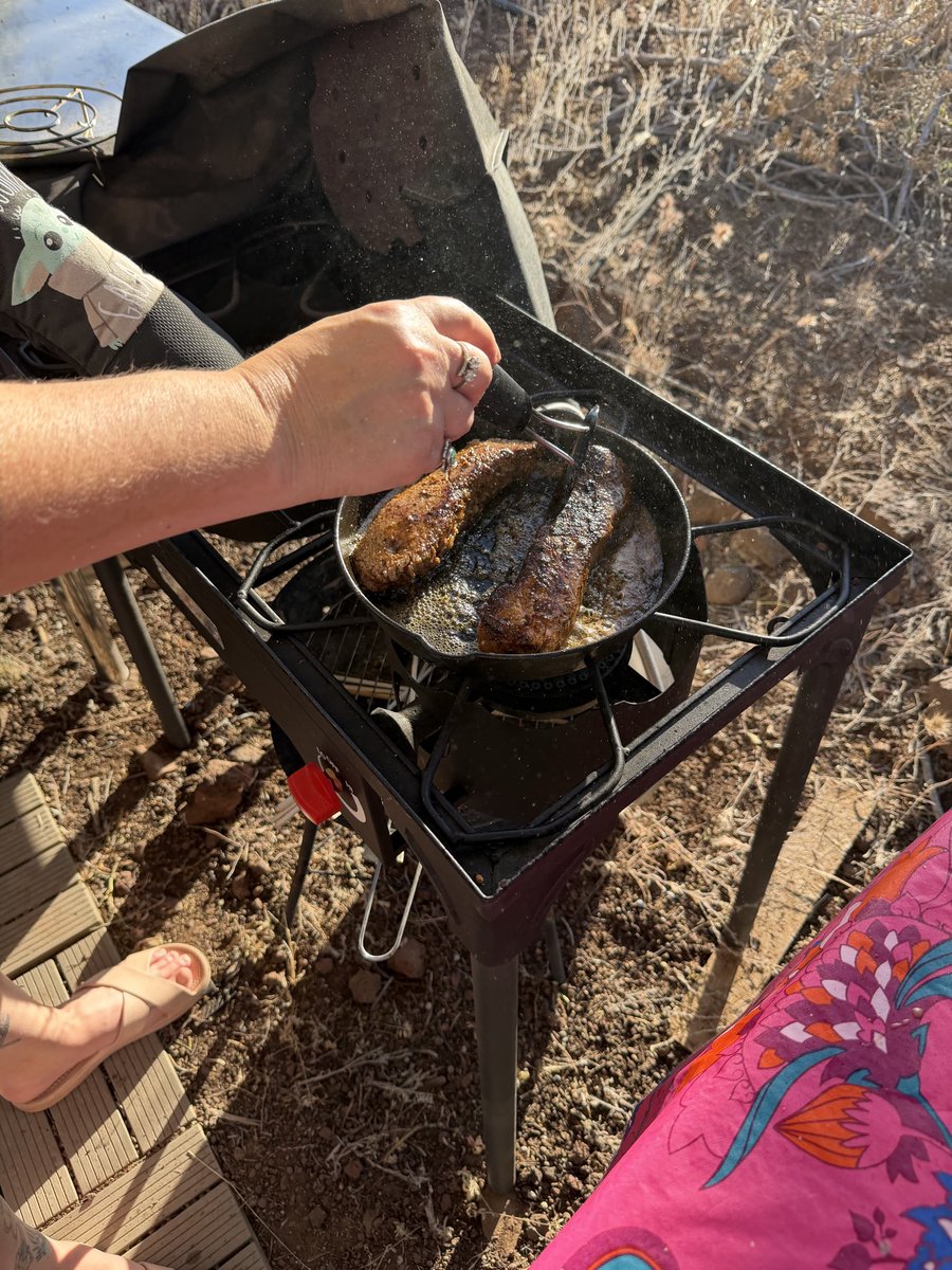 GlockXmm's tweet photo. Some tri-tips @KittnCommander pan fried with butter, cast iron is the best https://t.co/N8V3ymtMNp