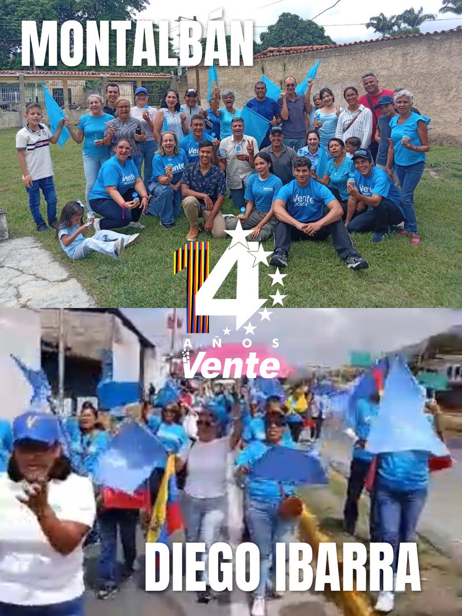 CaraboboConVzla's tweet photo. Vente Venezuela se sintió hoy en cada municipio de #Carabobo por la conmemoración de los #14ñosConLaGente ratificando en la calle su compromiso con la libertad de este estado y de toda Venezuela. 

Porque #VenteEsLaGente 🇻🇪 https://t.co/yG5A3bJXG5