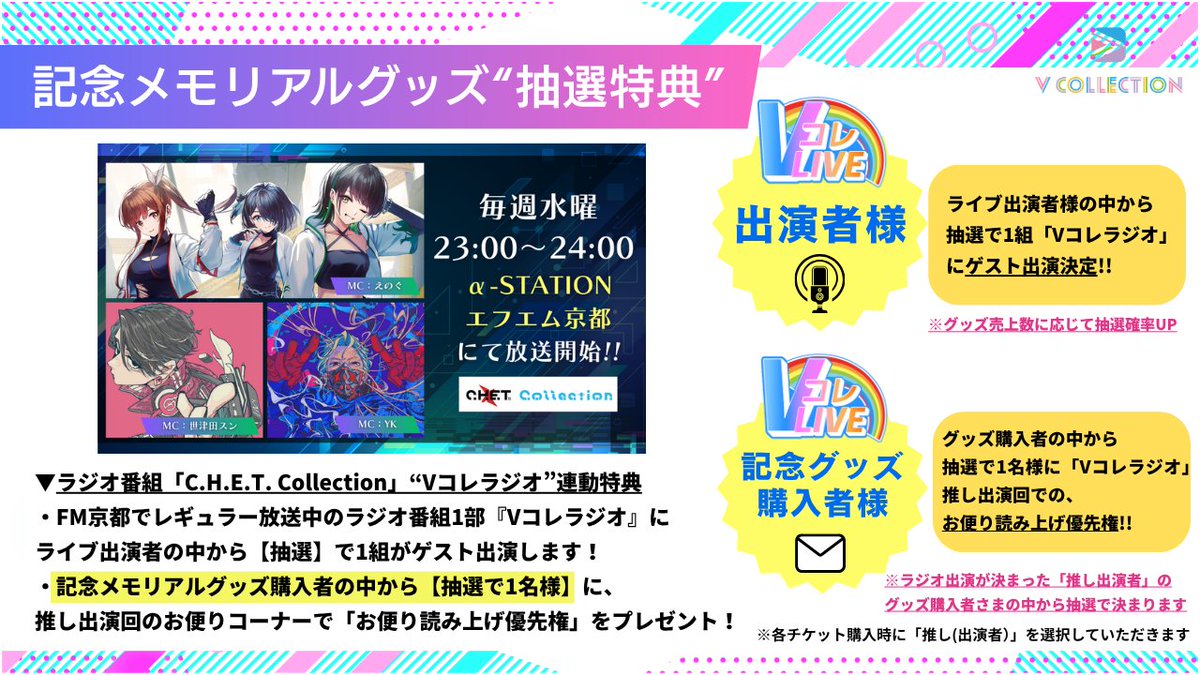V COLLECTION|毎週水曜23時「C.H.E.T.Collection」放送中 tweet media