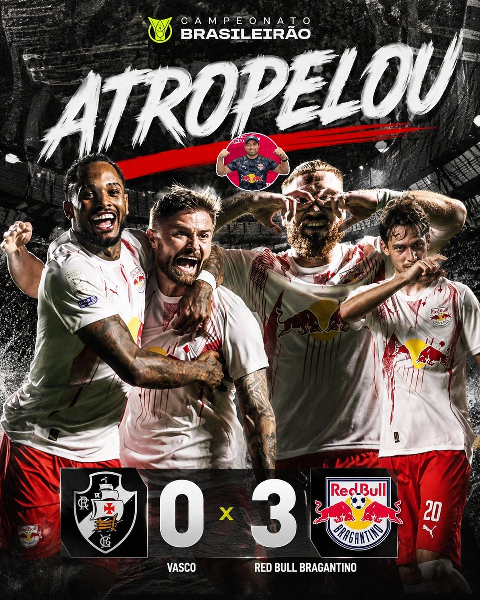 bruta50015's tweet photo. O GIGANTE DO INTERIOR FEZ BARULHO NO RIO! 
Com uma atuação dominante, o Braga vence o Vasco por 3x0 e garante mais uma vitória enorme no @brasileirao! 
➕3️⃣ pontos 🔥 Futebol envolvente 😤 Time competitivo
ORGULHO DE SER MASSA BRUTA! 
#RedBullBragantino #MassaBruta #Brasileirao https://t.co/Fb2JhlgRMX