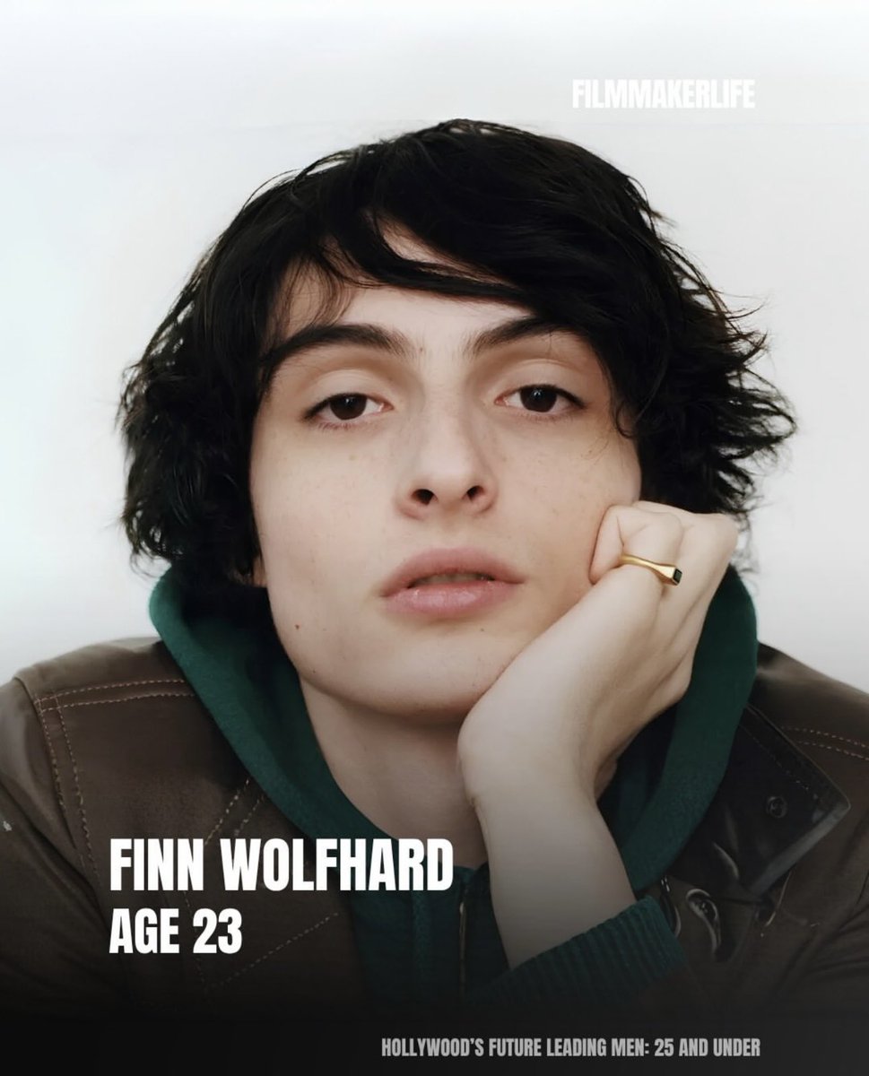 FinnWolfhardSP's tweet photo. 📣 | Finn se encuentra entre los jóvenes actores que liderarán el futuro de Hollywood, según FilmmakerLife! 👏🏻

vía filmmakerlife_ en Instagram https://t.co/NQ7G8ajNrF
