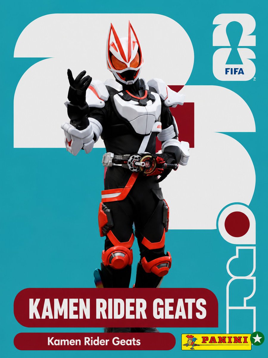 STokufans's tweet photo. A HORA CHEGOU, TOKUFANS! 

A espera acabou…
Está chegando a Lista de Convocados para a Copa do Mundo de 2026! 
Os proximo convocados são Kamen Rider Geats, Ultraman Tiga e Kamen Rider Decade.
A contagem regressiva começou e você não vai querer ficar de fora.🔥 https://t.co/HYwmPGwTP6