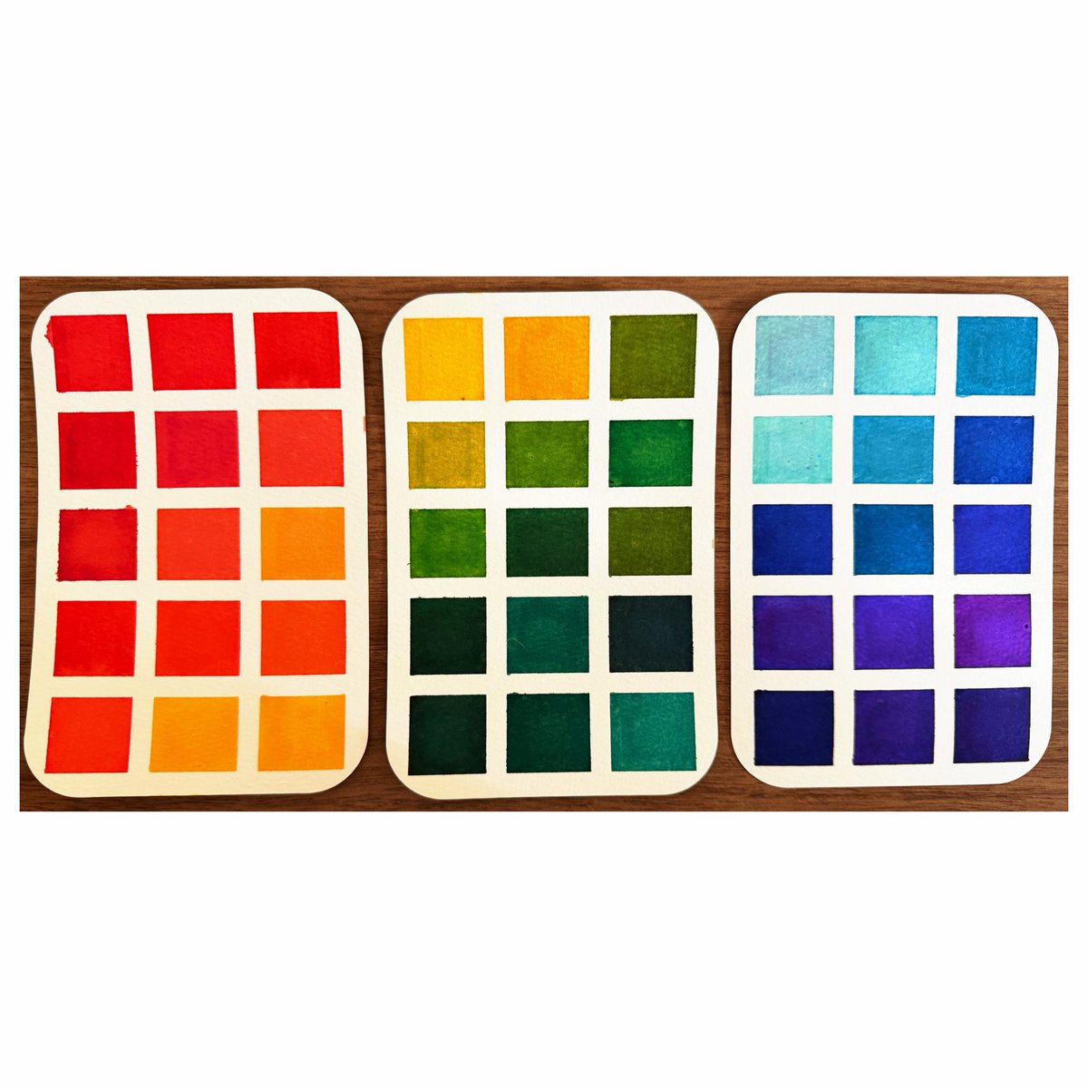 solexposure's tweet photo. Love when I get to frame the square paintings. The 4x6 ones are so perfect in 5x7 frames. First photo is an example. The 2nd &amp; 3rd photos are triptychs that are available. Get one of the sets in three 5x7 frames for $185, w/free US shipping! https://t.co/Y3mnaRI5KT