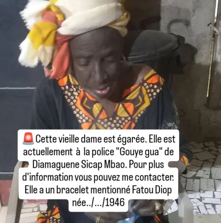 Avis de Recherche Senegal tweet media