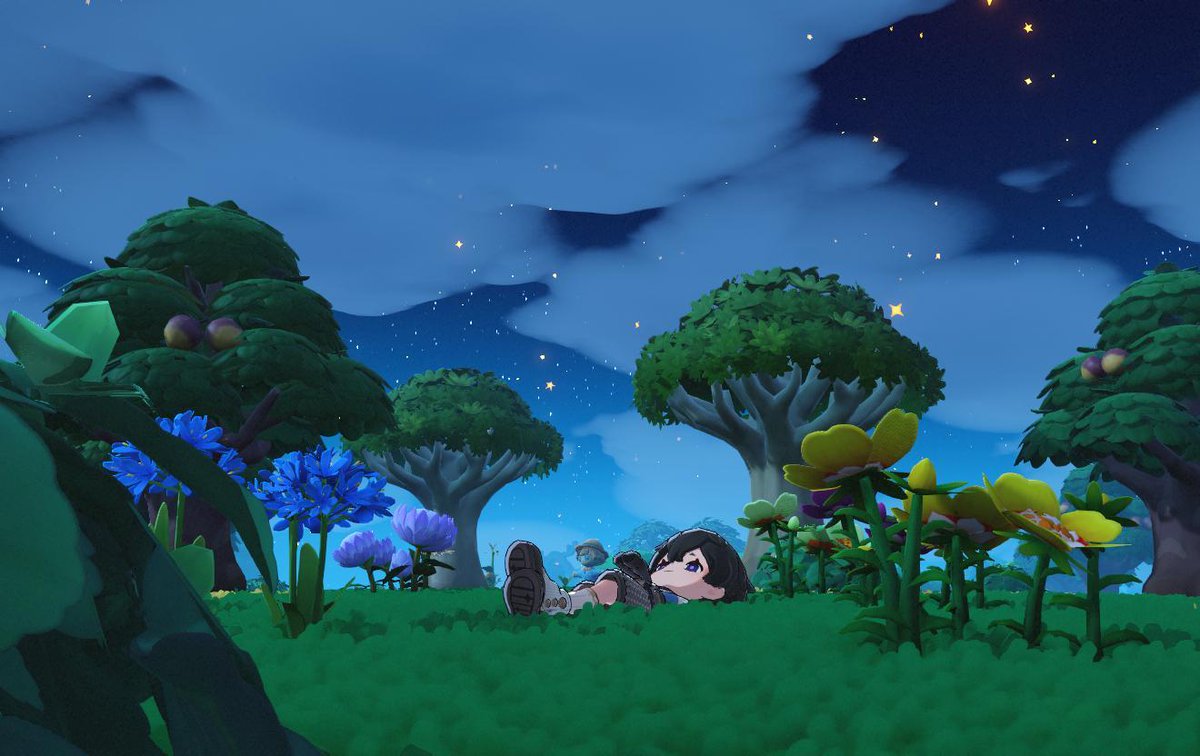 ID_Eryot's tweet photo. I was lucky enough to get into the #PetitPlanetStardriftTest to enjoy what might turn into my favorite game, I had to stargaze one last time before the test ends. It was pretty amazing, can't wait for the official release! See you soon #PetitPlanet  🥹❤️

#PetitPlanetCreations https://t.co/tycSd4qYFK