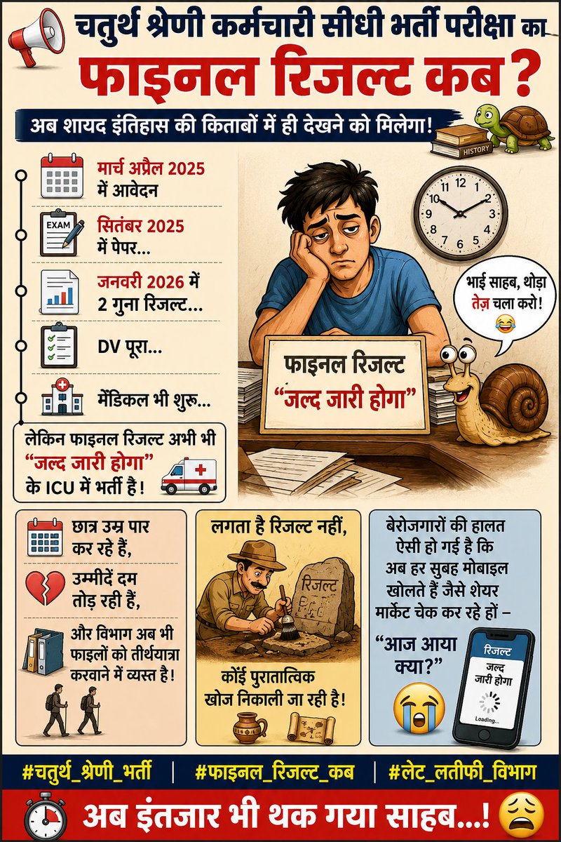 Deepak02092's tweet photo. @alokrajRSSB जी अब तो रिजल्ट जारी कर दो✅
अब तो वैसे भी ph/sp वालो का रिजल्ट दोबारा निकलेगा तो बाकि को क्यों बेरोजगार रखना 🤔
#4th_ग्रेड_ph_sp_सीट_होल्ड_करके_रिजल्ट_जारी_करो
#4th_Grade_2024_Final_Result
#NoJoiningNoVote https://t.co/W0Dax67pMM