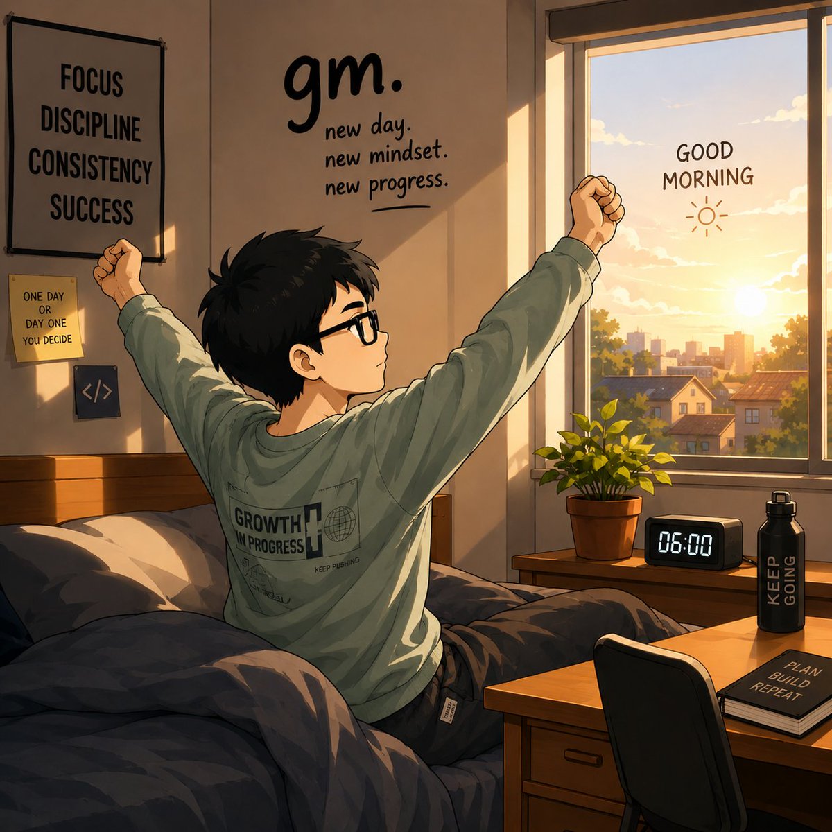 TheJavrix's tweet photo. gm☀️ everyone 

new day is here, maybe today changes nothing 
Maybe today changes a lot
only one way to find out. https://t.co/MBawMsx9p4