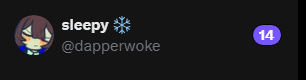 sleepy ❄️ tweet media