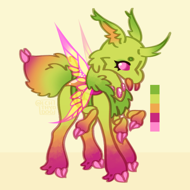 ichthyodog's tweet photo. reformed changeling mystery custom 💘 im kind of inspired to make more reformed changeling designs now ^3^ https://t.co/P6TFVfCjri