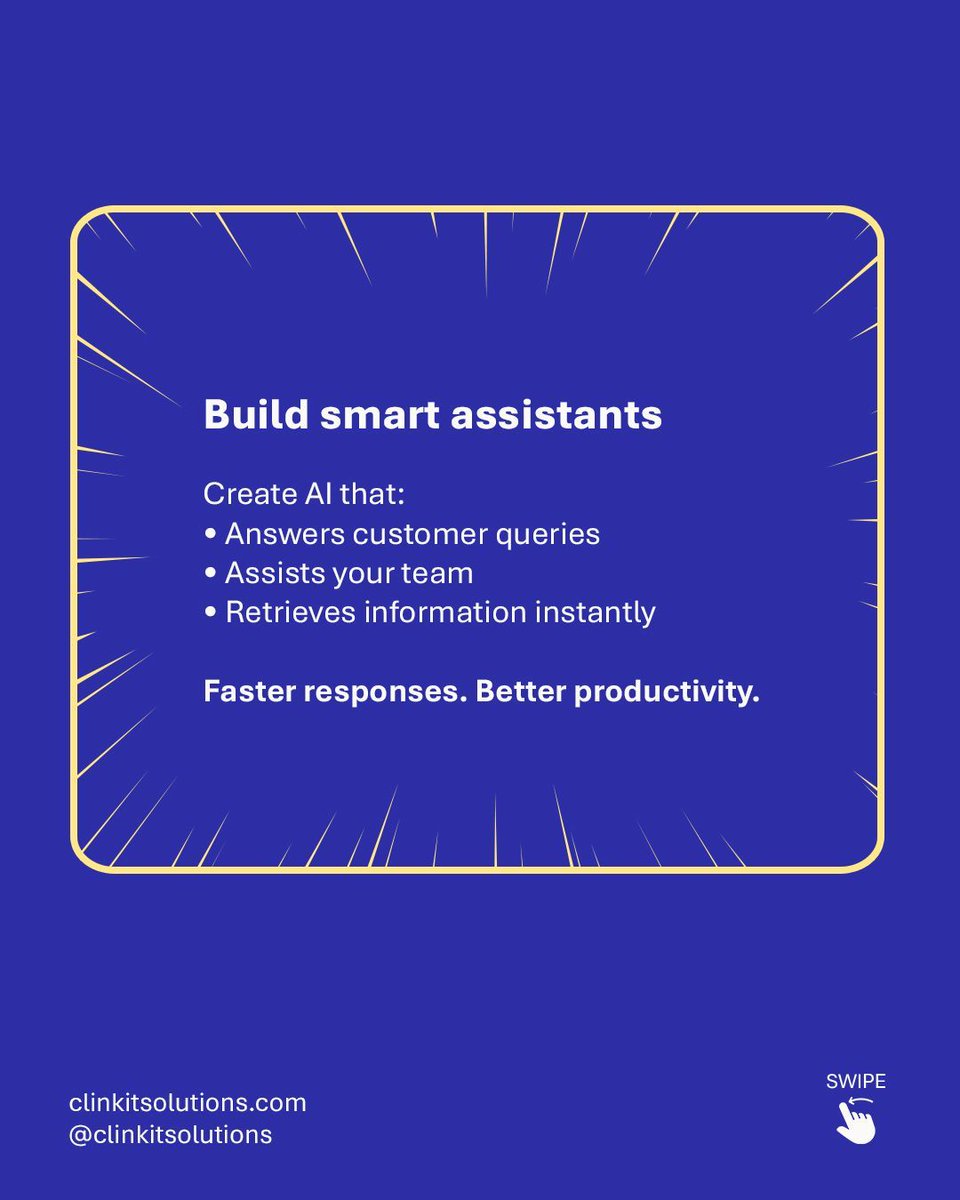 ClinkITph's tweet photo. AI without a workflow is just a novelty.
Got a manual process that’s slowing you down? Let’s chat about making IT happen. 📩
#AI #LLMSolutions #PythonDevelopment #SoftwareEngineering #DevCommunity #ITProfessionals #MachineLearning #DataScience #TechInnovation #AIApplications https://t.co/LVo0DcFKGt
