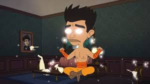 das_luffy's tweet photo. @sapildo lembrei de um ep de big mouth, em q todos ganham poderes e um deles tem um de dobra de porra, sdds de quando esse desenho era bom... https://t.co/STGsPCa7Jn