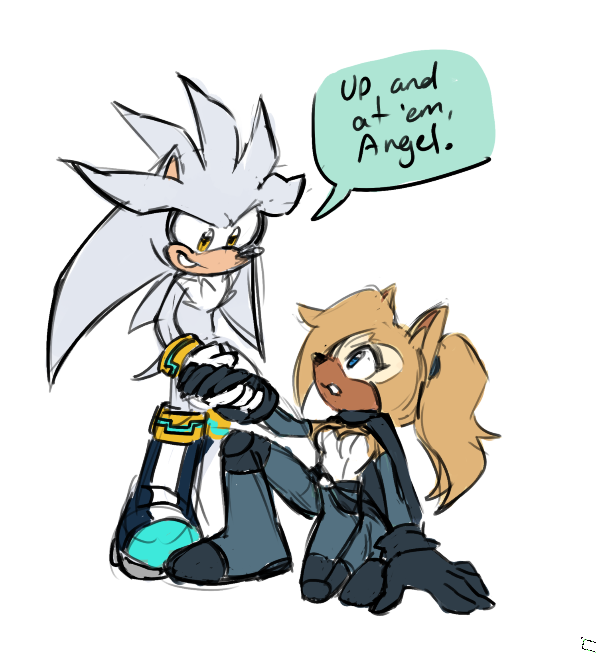 JessieMorg29303's tweet photo. Silver calling Whisper "Angel" before he learns her name and still calling her that afterward https://t.co/zE69sQZrCA