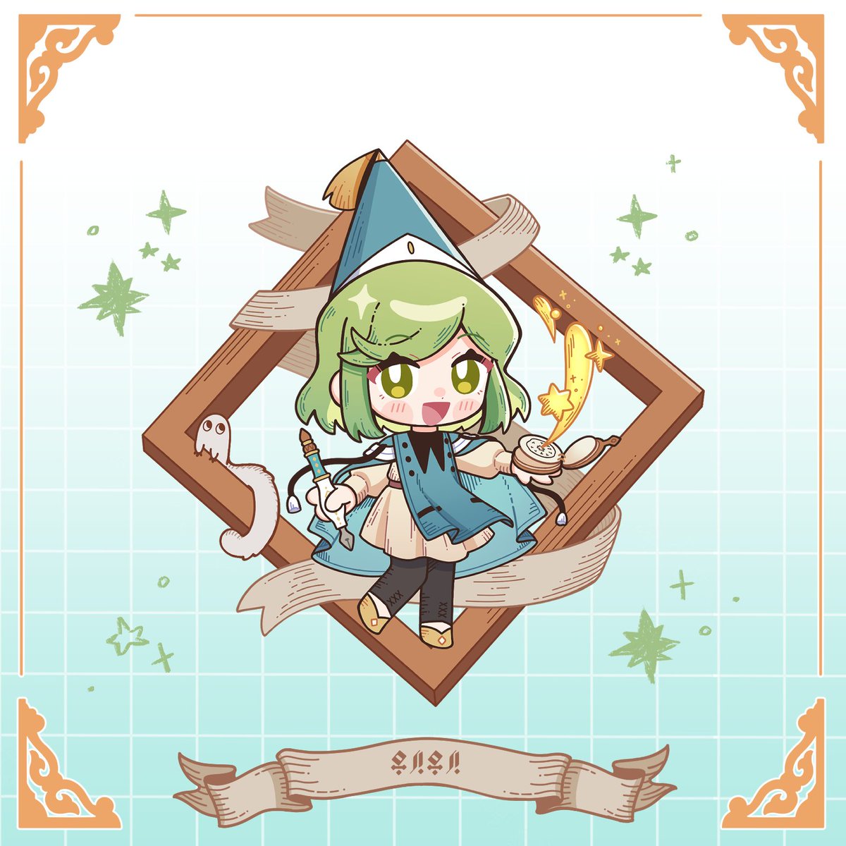 Kat_apult's tweet photo. been cooking up some wha babies,,
HAPPY BIRTHDAY COCO !! ✒️✨

#Δ帽子 #とんがり帽子のアトリ絵 #witchhatatelier #MyWitchHatAtelierArt https://t.co/H9lR8IHdXW