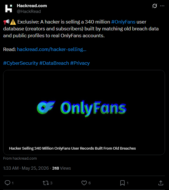 Dark Web Informer tweet media