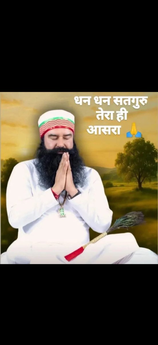18sagoo's tweet photo. Start this Monday with positive thoughts, inner peace, and confidence. 💫🌸
Saint Gurmeet Ram Rahim Ji motivates people to protect their mental health through spirituality and meditation. 🙏
#BoostYourMentalHealth #MondayMotivation https://t.co/8B3BdMwNz2