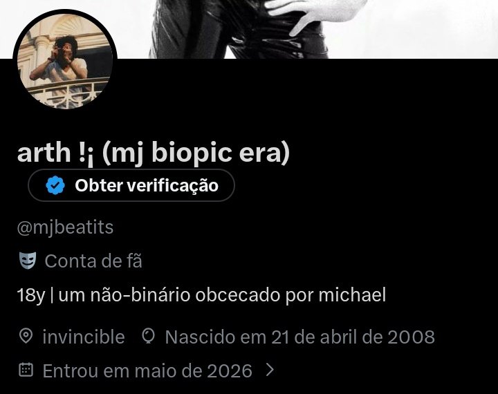 arth !¡ (mj biopic era) tweet media
