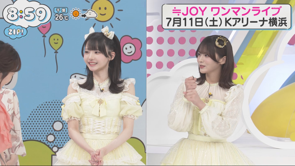 ライブ告知 #ニアジョイ #江角怜音 #市原愛弓