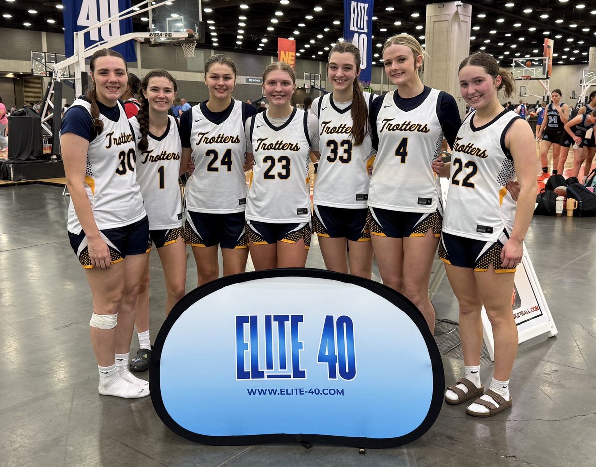 TrottersArmes's tweet photo. First stop @Elite40League for the @LadyTrotters 2029s . Went 5-0 . Showed some real grit to close out some games. Each girl is uniquely talented & we appreciate them all. Growth is the key moving forward & we can all agree better days are ahead for this group!! Look forward to July! 👀 @NE2K_Rich @JeffreyWKyle