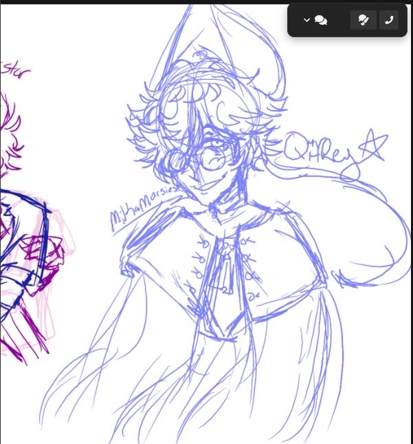 MikaMarsies's tweet photo. Sketch of Qifrey #witchhatatelierart #Sketch #Qifrey https://t.co/vGndoO3x5F