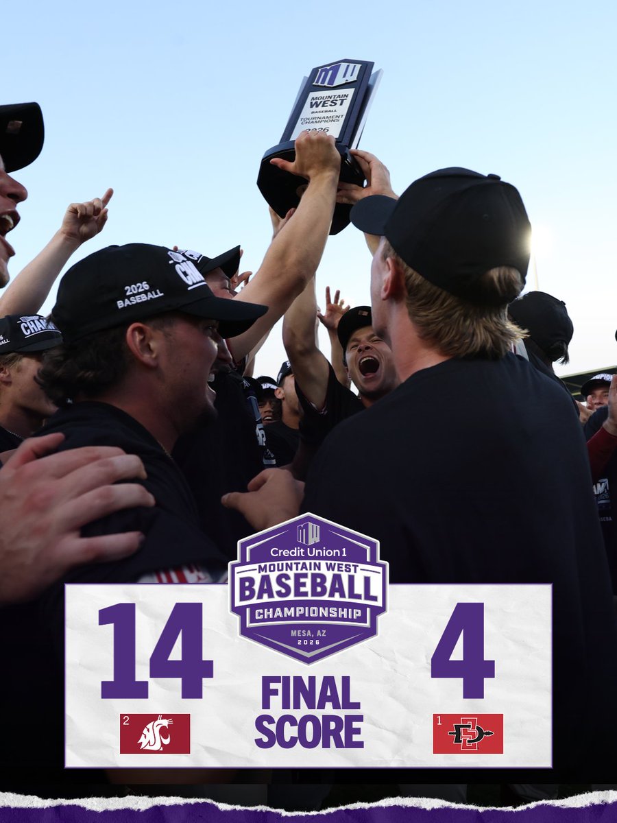 MountainWest's tweet photo. Seven-inning special 😤

Cougars get that 💍 and a trip to the tourney 

#MWBSB https://t.co/KLSxOUGb9t