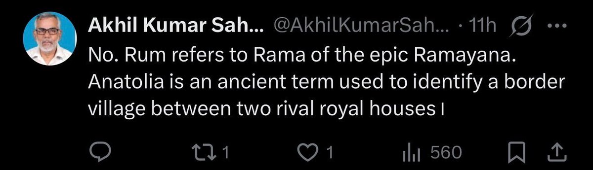 Respected Commentator tweet media
