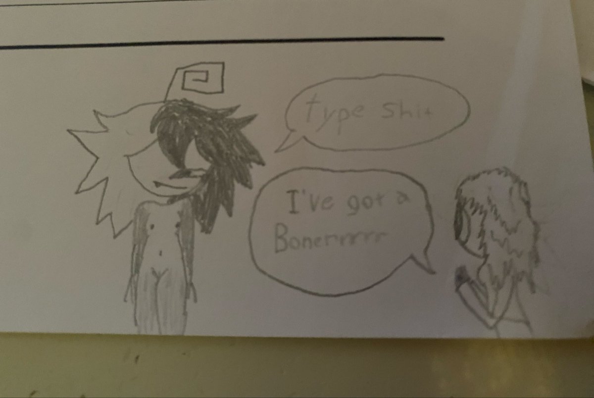 klipsdoom's tweet photo. i drew this shit a while ago on a paper for funnies https://t.co/r5neBVjON8
