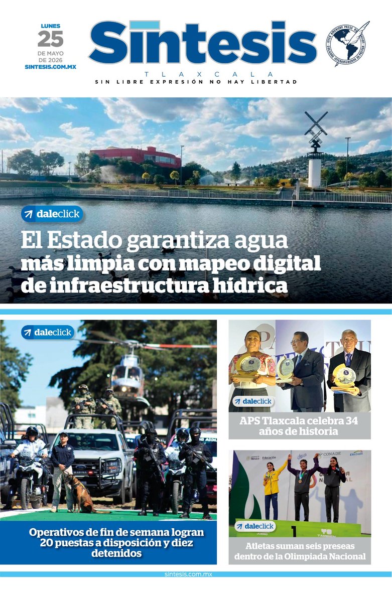 Periódico Síntesis tweet media