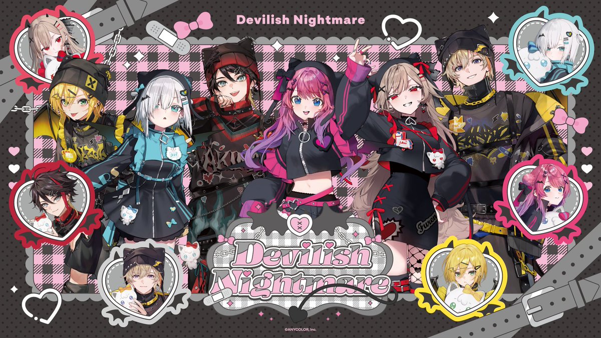 shibuya_t_comic's tweet photo. ／
IP書店『にじさんじ』🌈🕒️大型コーナーにて
『Devilish Nightmare』
2026年6月12日(金)より発売決定！✨️
＼
アルス・アルマル、卯月コウ、倉持めると、三枝明那、風楽奏斗、フレン・E・ルスタリオの6人が登場！👿
ぜひチェックください！

詳しくはこちらをチェック👉https://t.co/2pco6c0A6p

#にじさんじ #IP書店 #シブツタ