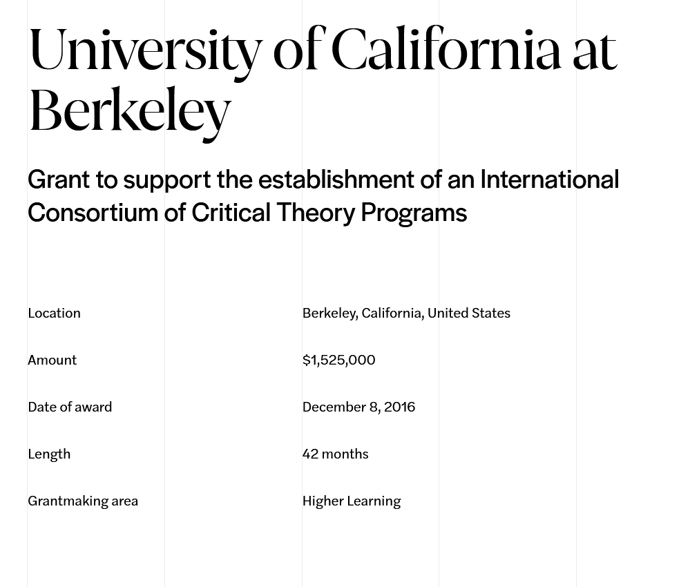 ickeriss's tweet photo. Here is an example of a grant one could qualify as "Marxist." Again, I agree with the main idea but this author doesn't even try to attempt at any sort of data collection. TL;DR: Don't post your unlettered attempts at data analysis to twitter. https://t.co/wpP06v8d9e