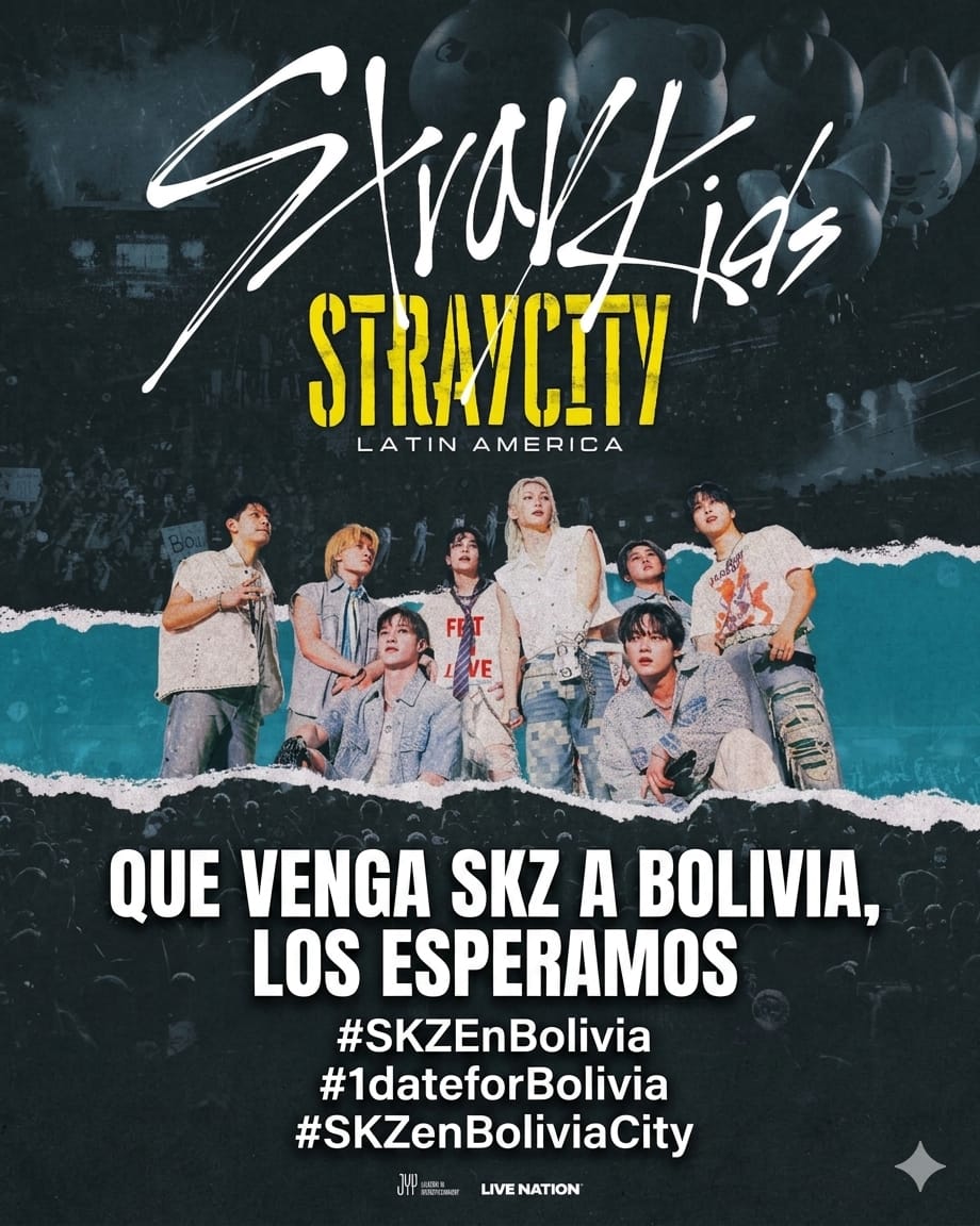 Alem4107's tweet photo. #SKZEnBolivia 
#Straycity
#straykids https://t.co/M0tBEbhfkw