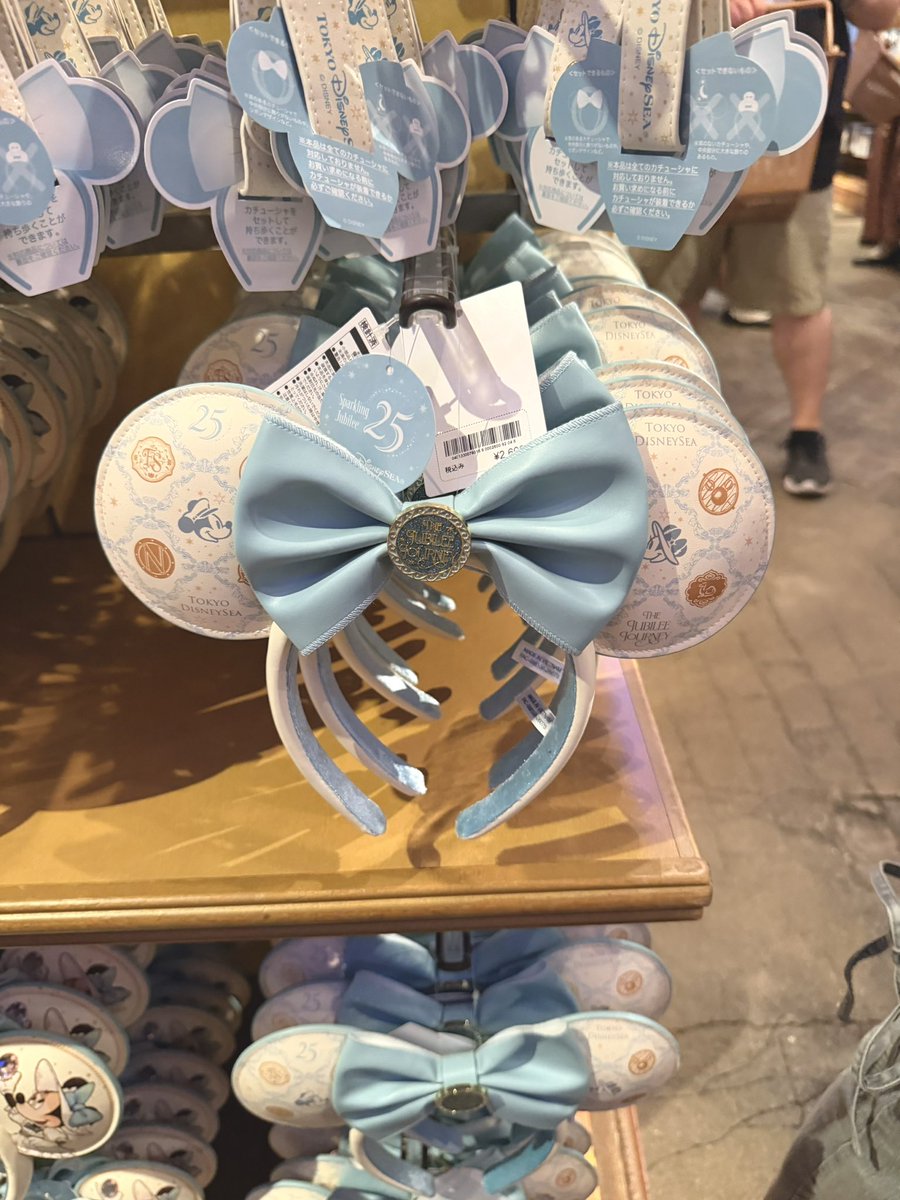 ディズニーシー新発売の25周年ミッキー&ミニーカチューシャ可愛すぎる
