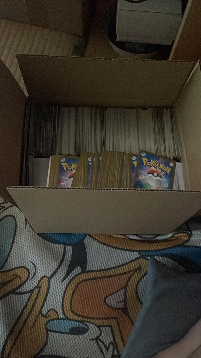 I54Qcc's tweet photo. #プレゼント企画
謎ボックス段ボールをお二人にプレゼントします
基本的に遊戯王かポケカしか入ってません
欲しい方は
フォロー、RTでお願いします
抽選はガラポンアプリで行います https://t.co/zppCMwnOEp