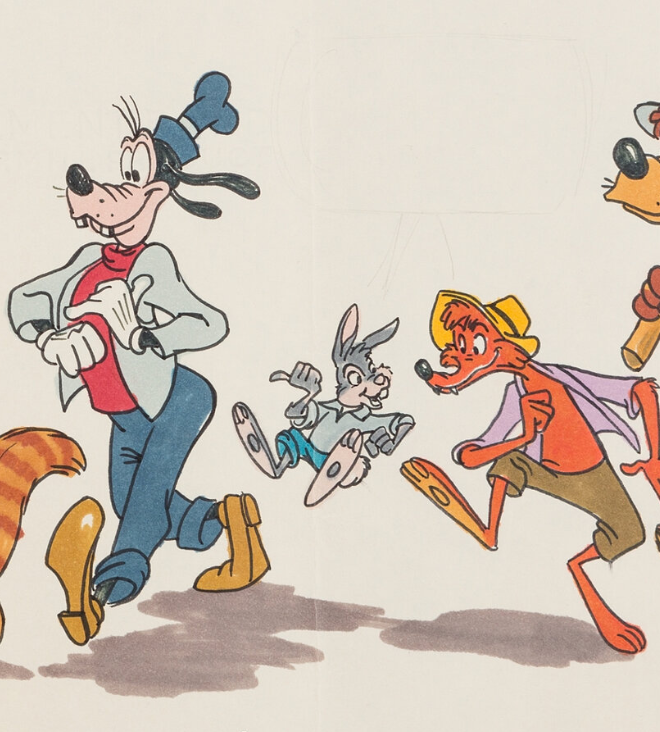 Goofy Cartoon Rabbit Happy Birthday Goofy!!! Thank you for appearing on Disney artwork and ...