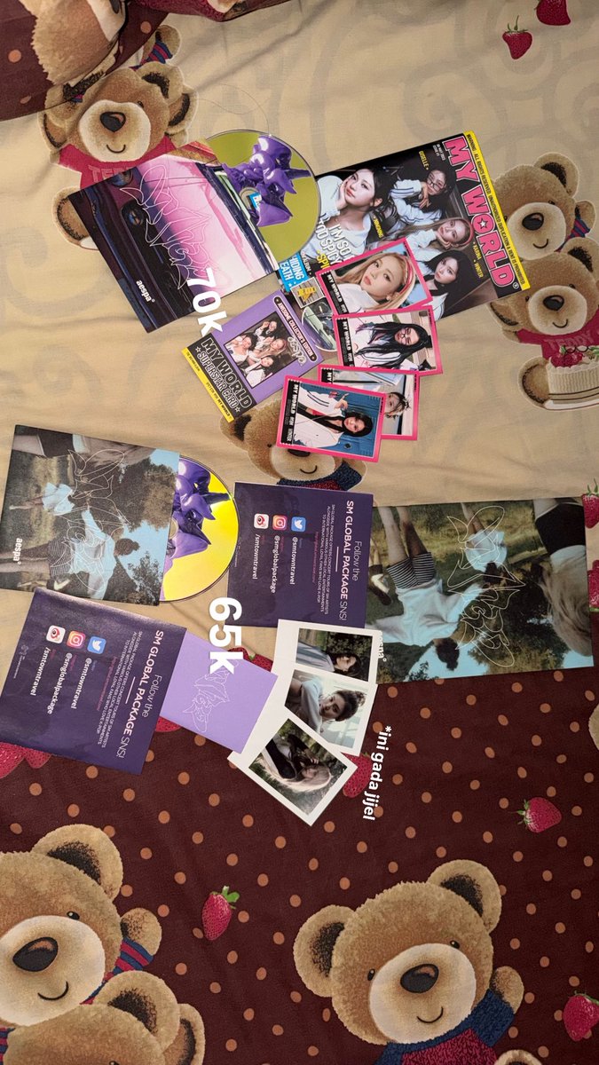 uwonfurab's tweet photo. wts album only aespa my world era sama pc juga 

🍊 available 
- prefer splitpay and through full tf manual (link co will be provided) ✅
• include packing
• ⁠exclude adm
📍 jakarta utara

tags. welcome to my world karina winter spicy intro https://t.co/a6T5GlJBZz