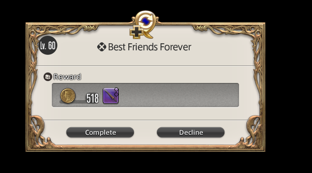 NotPikawin's tweet photo. My first completed relic weapon and this shit fucking blows #ff14 https://t.co/7KSlQCwX6W