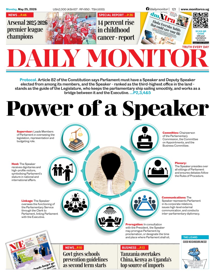 DailyMonitor's tweet photo. Daily Monitor is now available on newsstands and online

Stay informed with in-depth stories, special reports, and fresh perspectives. Access the e-paper anytime, anywhere via

https://t.co/fR1oQYNVKH 

#MonitorUpdates
#TruthEveryDay https://t.co/0lr2WECD21