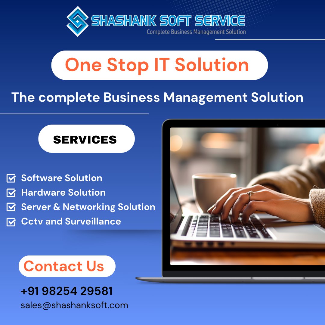 gohel_ketan's tweet photo. The complete Business Management Solution
#ShashankSoft #ITSolution #Gandhidham #Rajkot
Call Now On: +91 98254 29581
E-mail On: sales@shashanksoft.com
Visit Our Website: https://t.co/rEWA0X8oHS https://t.co/CB9937eJWq