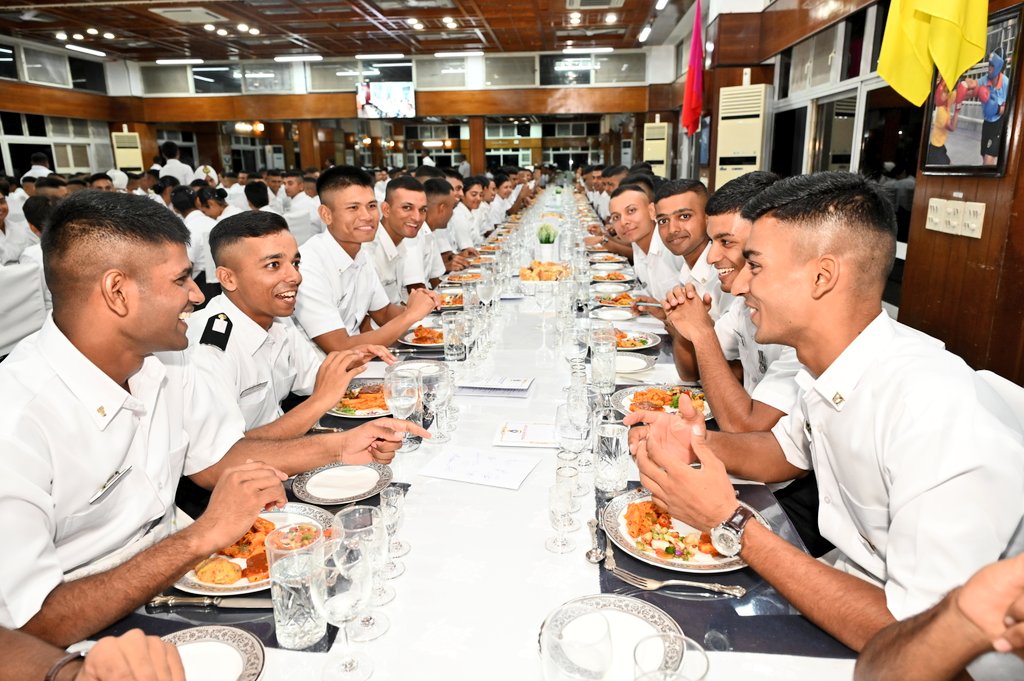 Indian Naval Academy tweet media