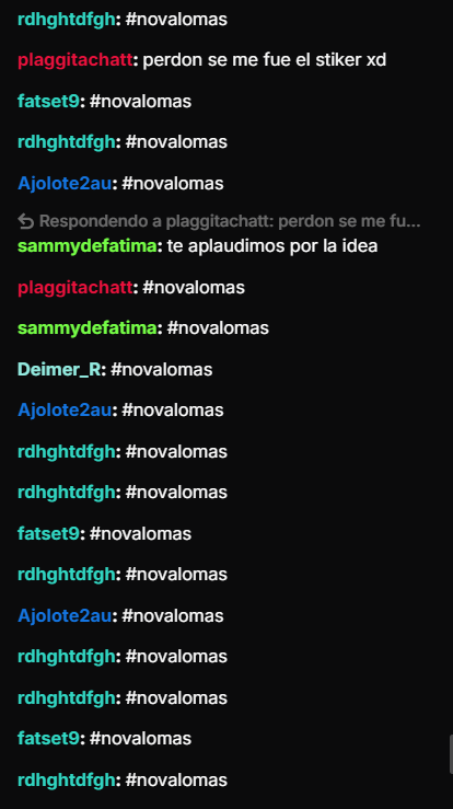 SammyDeFatima's tweet photo. La comunidad de @JustNova111 (8 personas XDD) tuvimos una conversa sobre el nombre de la comunidad, bancamos los Novalomas? #Novalomas #ComunidadJustNovaLive111 https://t.co/H3JS7ZpW2Y