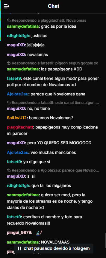 SammyDeFatima's tweet photo. La comunidad de @JustNova111 (8 personas XDD) tuvimos una conversa sobre el nombre de la comunidad, bancamos los Novalomas? #Novalomas #ComunidadJustNovaLive111 https://t.co/H3JS7ZpW2Y