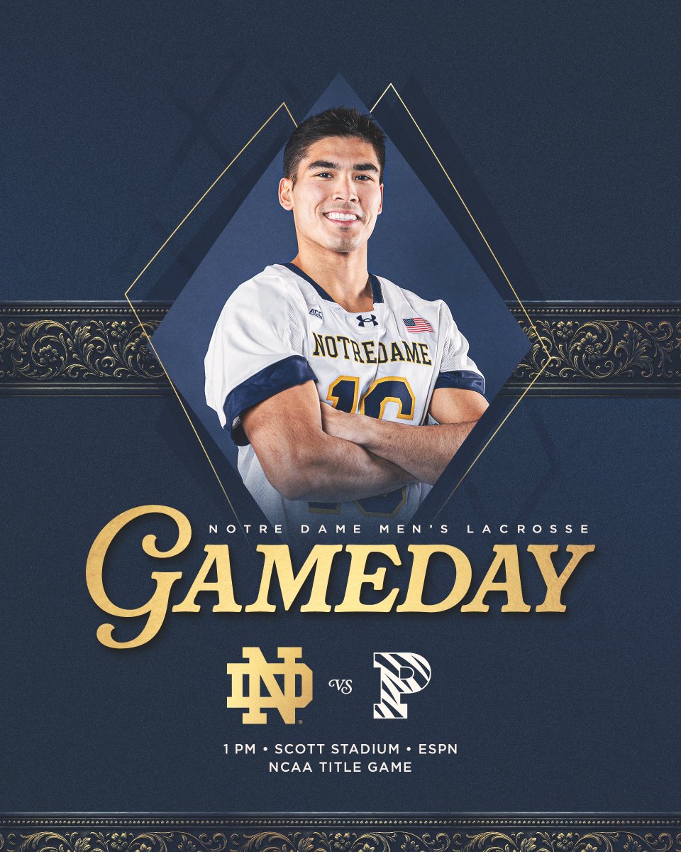 Notre Dame Lacrosse tweet media