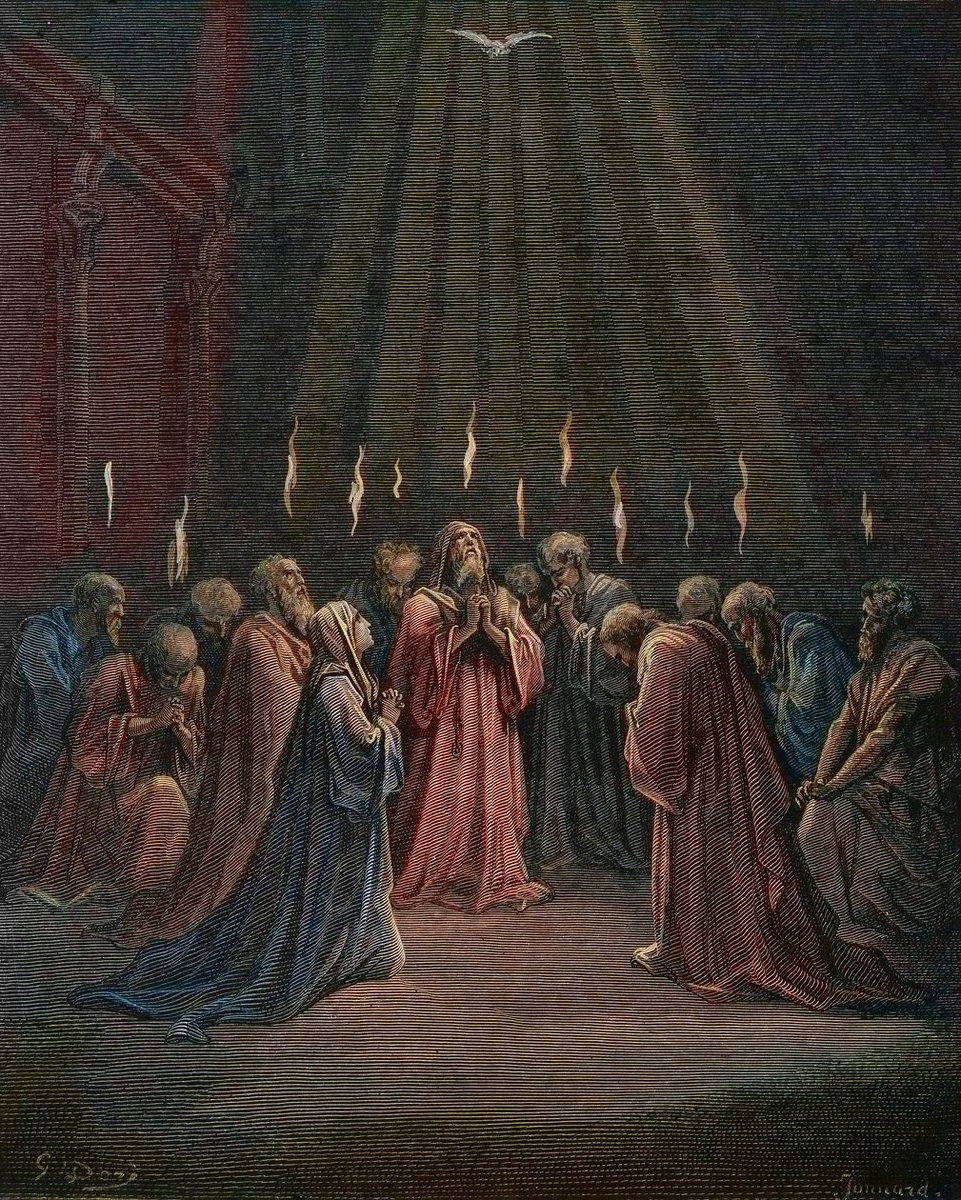 JoshuaTCharles's tweet photo. ST. AUGUSTINE’S PENTECOST WARNING AND EXHORTATION

“Christian men and women are Catholics while they are alive in the Body [of the Church]. Cut off, they have become heretics. The Spirit doesn’t follow the amputated part.

So if you wish to be alive with the Holy Spirit, hold on to loving-kindness, love truthfulness, long for oneness, that you may attain to everlastingness.

Amen.”

St. Augustine, Sermon 267: On the Day of Pentecost (§4) (AD 412)