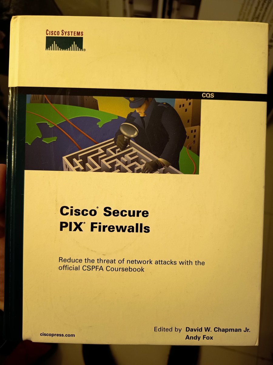Mauri_Gerez's tweet photo. Memory unlocked! 💪🏻😎 #CiscoSecurity #Firewall #Pix #Security #OldSchool @CiscoChampion @CiscoSecure https://t.co/PZEDhcQ8I6