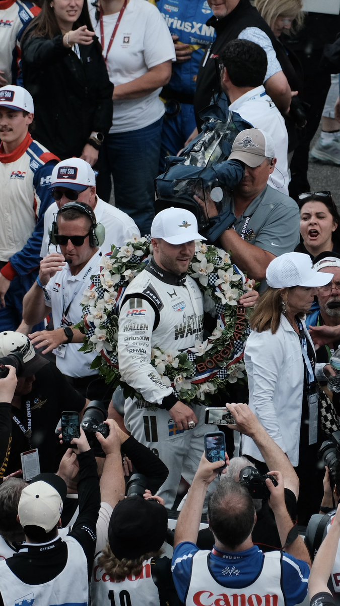 AndrewNewquist's tweet photo. A few victory pics from today’s #indy500 congratulations to @FRosenqvist 🇸🇪 https://t.co/PnkO8mB8cy