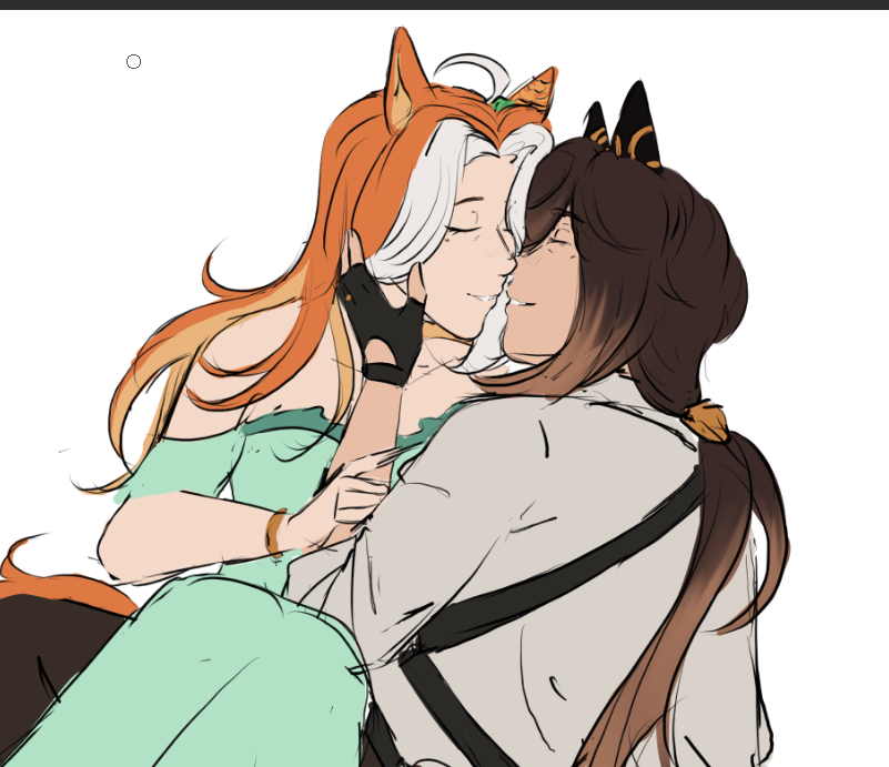 akuzdoesart's tweet photo. cries a little over the old woman canon horsegirl butch/femme realness https://t.co/foosGqC4rP